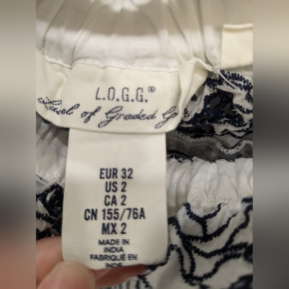 Blue and white striped midi dress - Picture 4 of 7